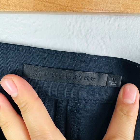 JENNI KAYNE Brentwood Trouser Dark Navy Pants in Size 0 - Picture 10 of 12